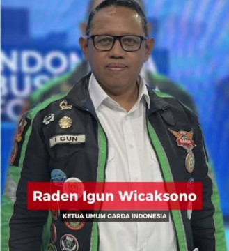Ketua Umum Garda Indonesia, Raden Igun Wicaksono. [Instagram]
